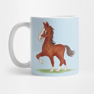 Horse is walking-T Mug